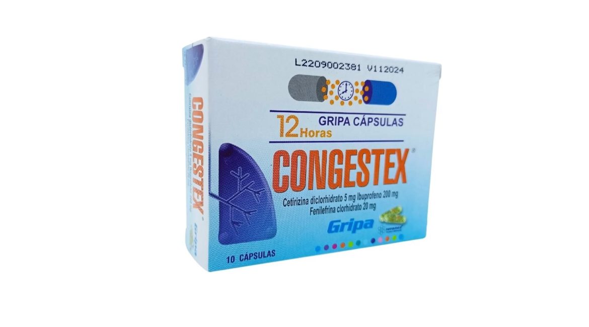 Congestex * 10 caps. 3 Congestex * 10 caps.