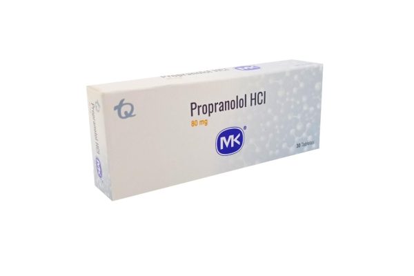 Propranolol HCI MK 80 mg * 30 tabl. TECNOQUIMICAS