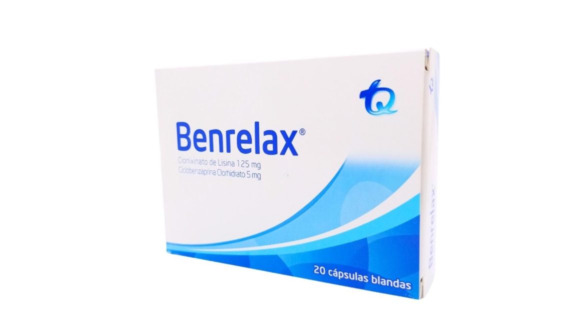 Benrelax 125/5 mg * 20 caps.