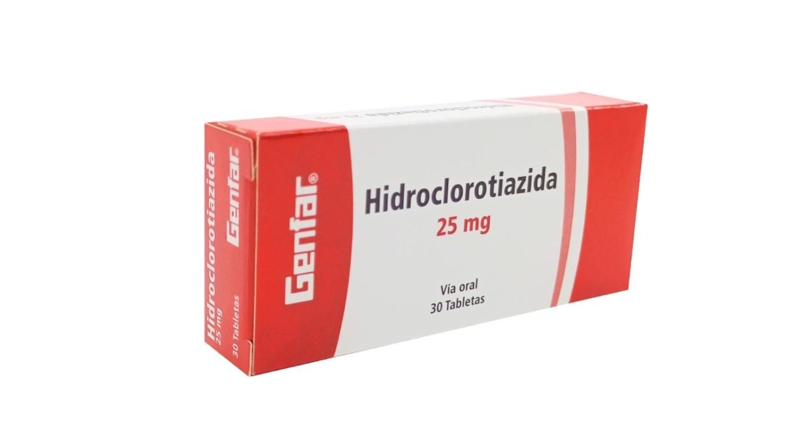 Hidroclorotiazida GF 25 mg * 30 tabl.
