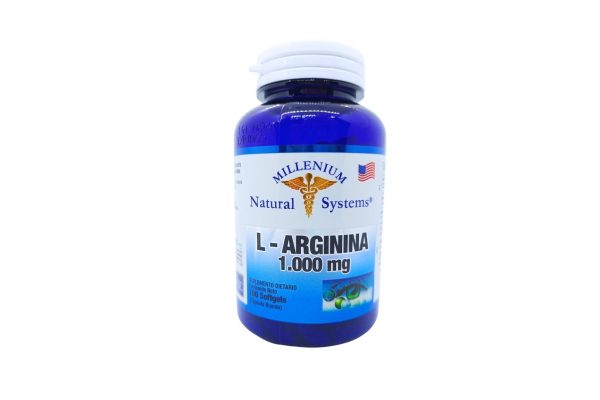 L-Arginina 1000 mg * 100 softgels MNS NATURAL SYSTEMS S.A.