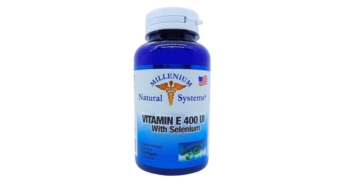 Vit. E 400 UI + Selenium * 100 softgels MNS