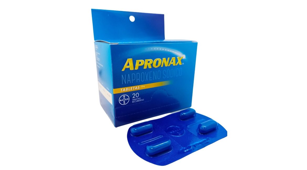 Apronax 550 mg * 4 tabl.