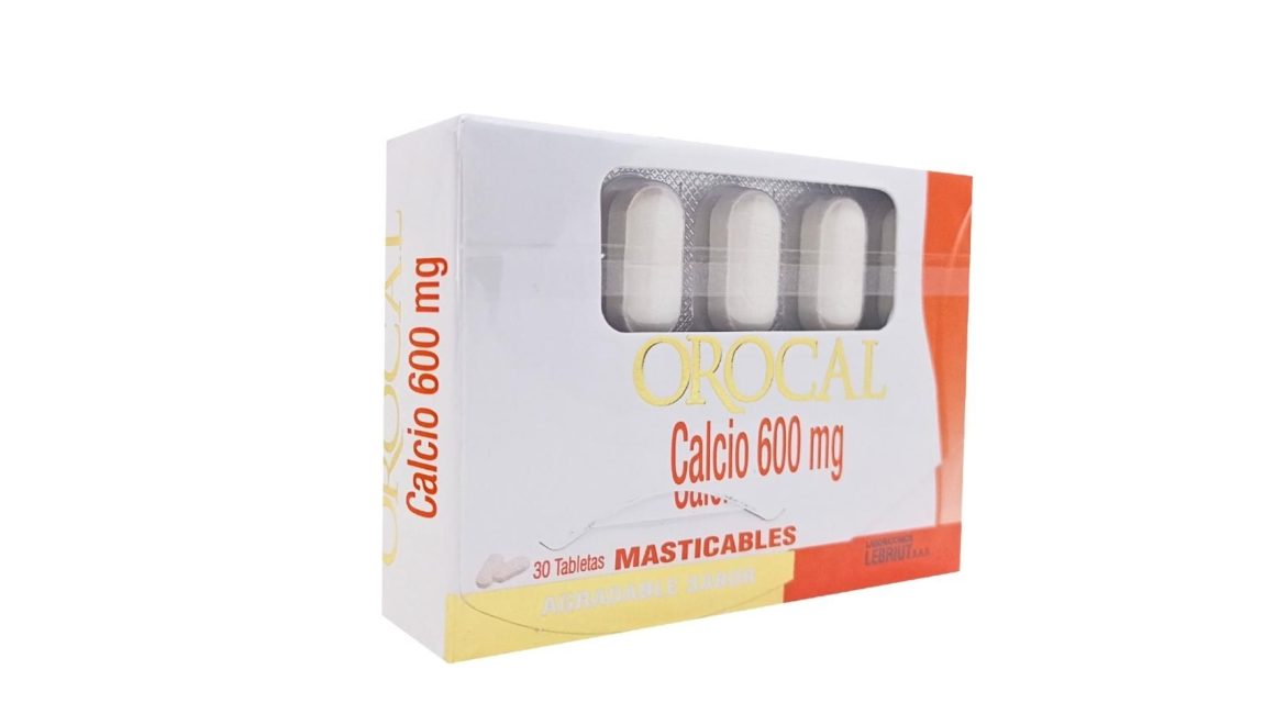Orocal 600 mg * 30 tabl.