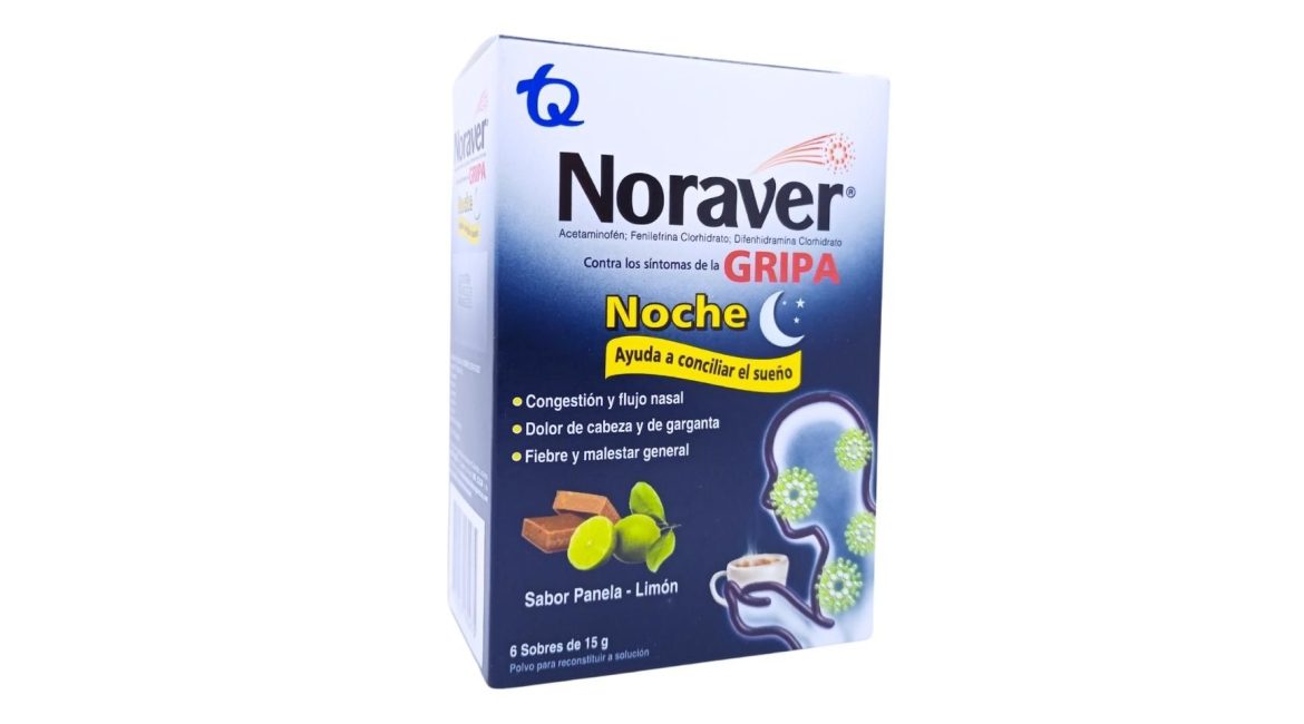 Noraver gripa noche * 1 sobre