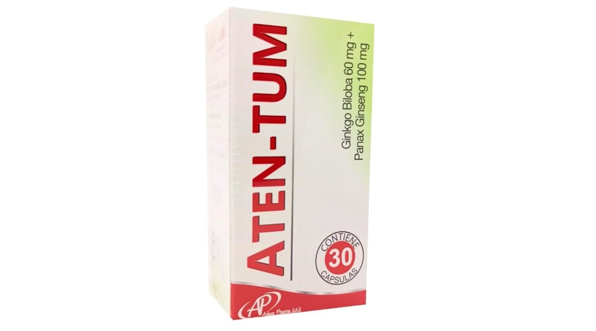 Atentum 60/100 mg * 30 caps.