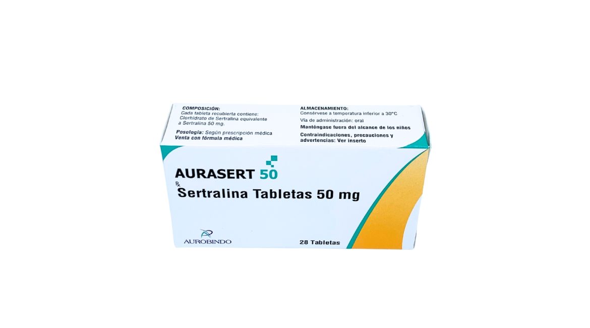 Sertralina Aurasert 50 mg * 28 tabl.