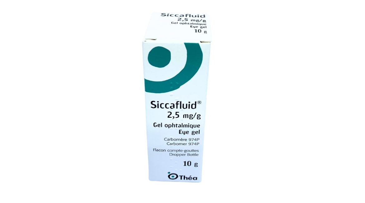Siccafluid 2.5 mg gel oftalm. * 10 gr