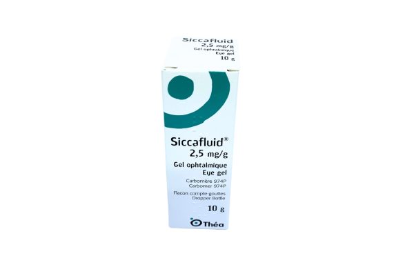 Siccafluid 2.5 mg gel oftalm. * 10 gr AXON PHARMA