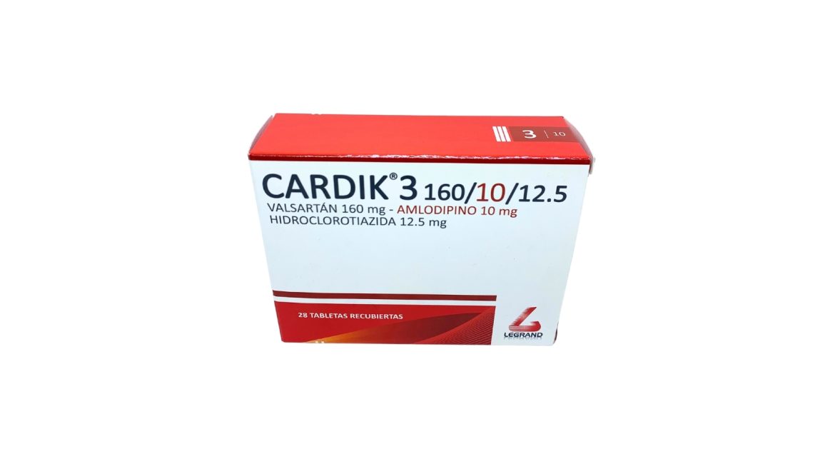 Cardik 3 160/10/12.5 mg * 30 tabl.
