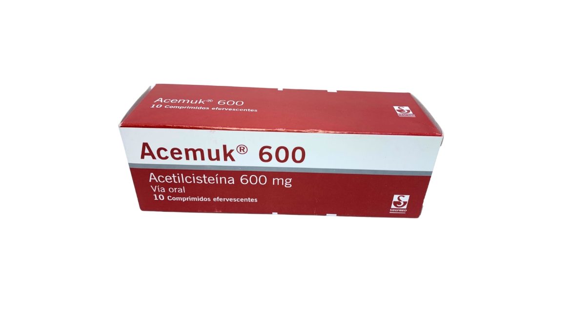 Acemuk 600 mg * 10 comprim.