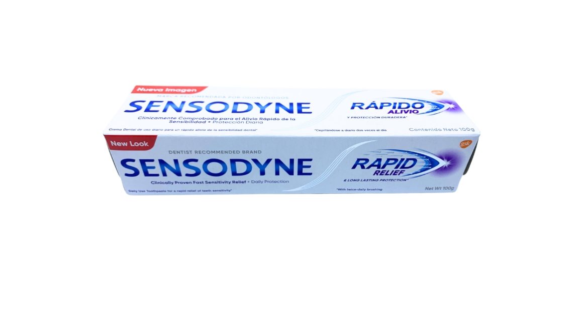 Crema dental Sensodyne r?pido alivio * 100 gr.