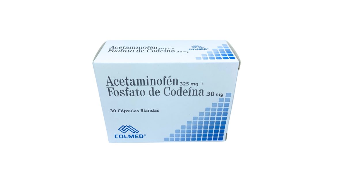 Acetamin+Codeina 325/30 mg * 30 caps. PC