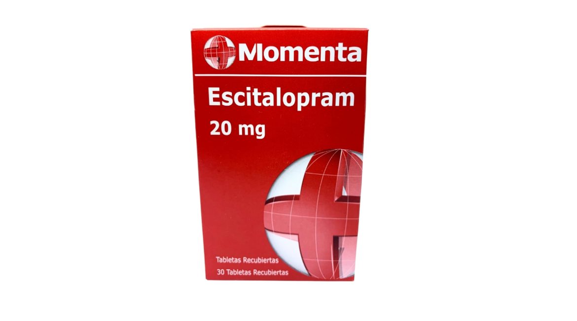 Escitalopram 20 mg * 30 tabl. MOME