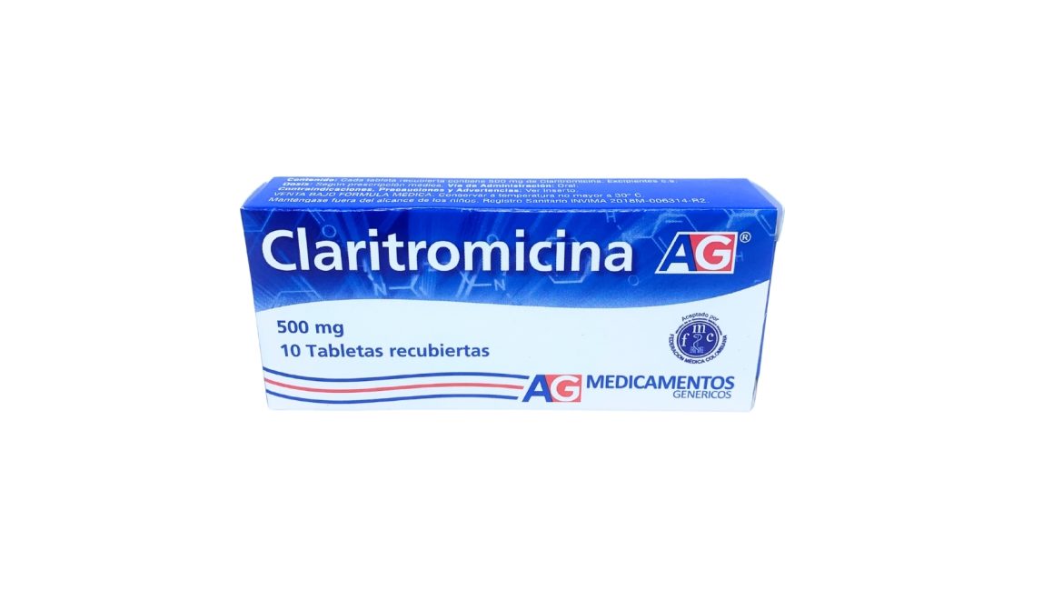 Claritromicina 500 mg * 10 tabl. AG