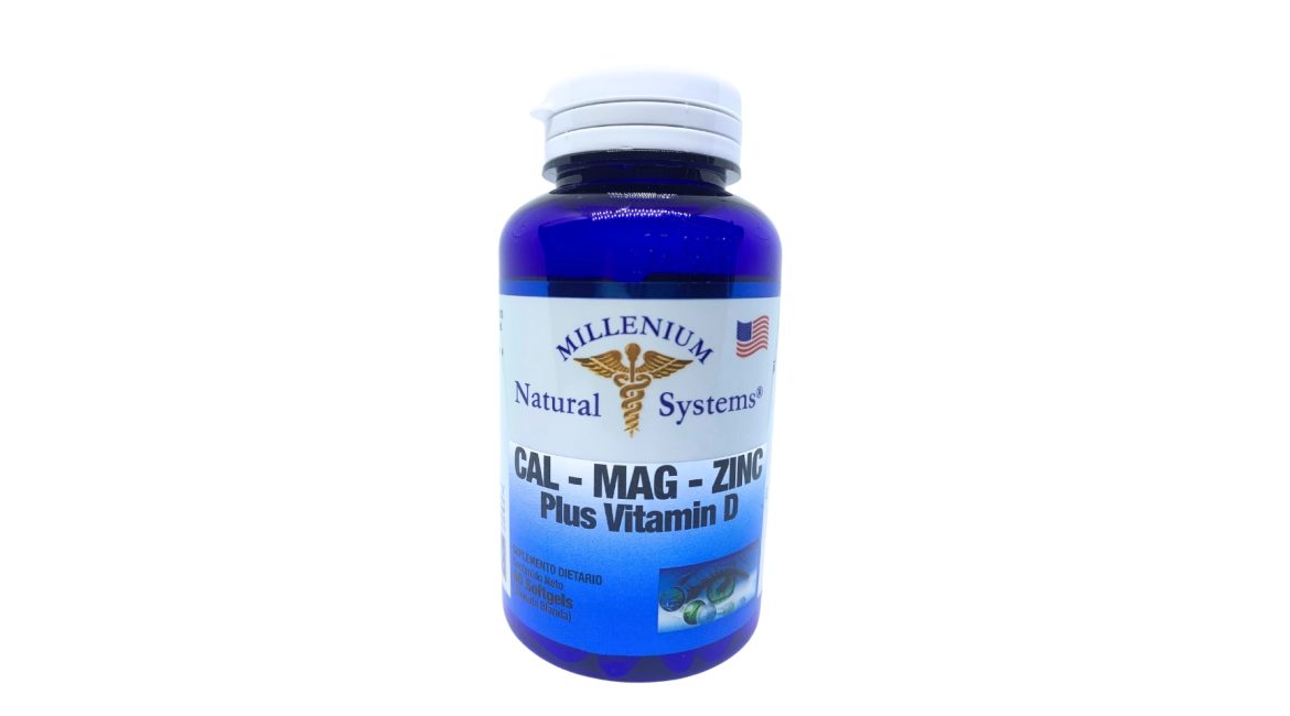 Cal-Mag-Zinc PLUS Vit.D * 60 softgels MNS 2 Cal-Mag-Zinc PLUS Vit.D * 60 softgels MNS