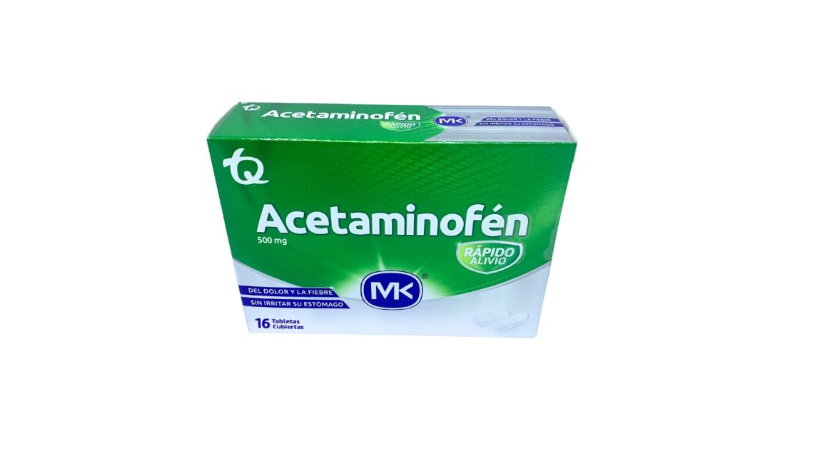 Acetaminofen MK 500 mg * 16 tabl.