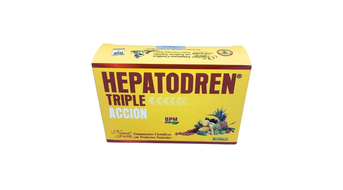 Hepatodren Triple Accion * 60 caps.