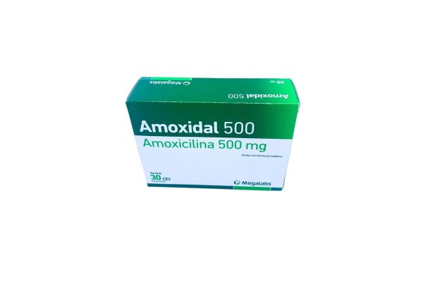 Amoxidal 500 mg * 30 caps.