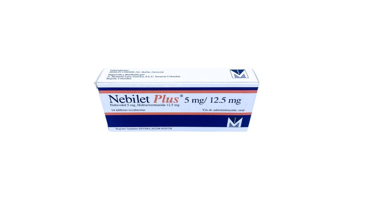 Nebilet Plus 5/12.5 mg * 14 tabl.