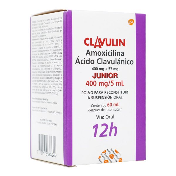 Clavulin Junior 400 Mg/5 mL * 60 mL