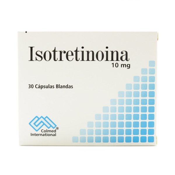 Isotretinoina 10 mg * 30 caps. COLMED