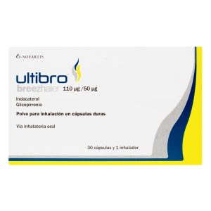 Ultibro Breezhaler 110/50 mg * 30 caps. inhal.