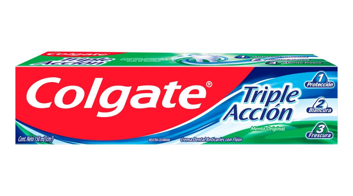 Crema dental Colgate Triple Acci?n * 150 mL.
