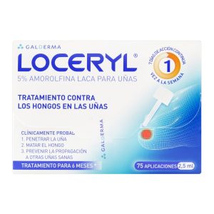 Loceryl 5% laca * 2.5 mL
