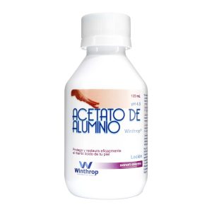 Acetato de aluminio * 120 mL
