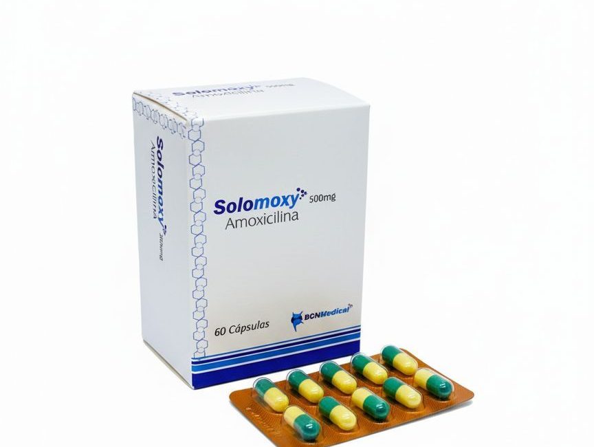 Solomoxy 500 mg * 10 caps.