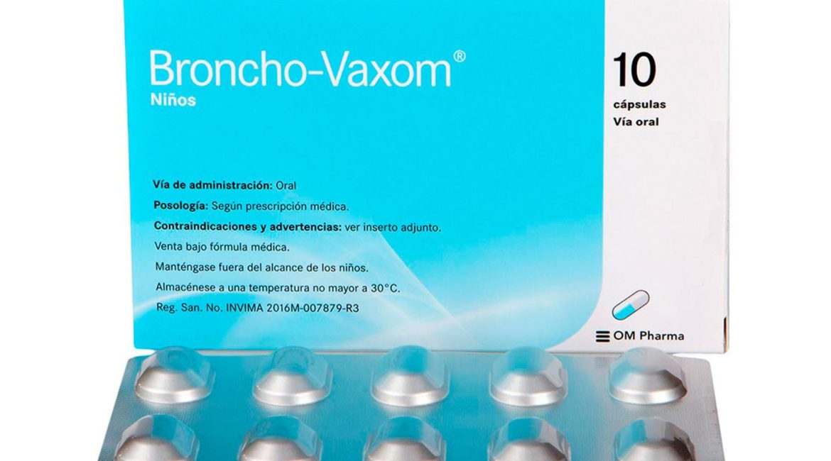Broncho Vaxom ni?os * 10 caps.