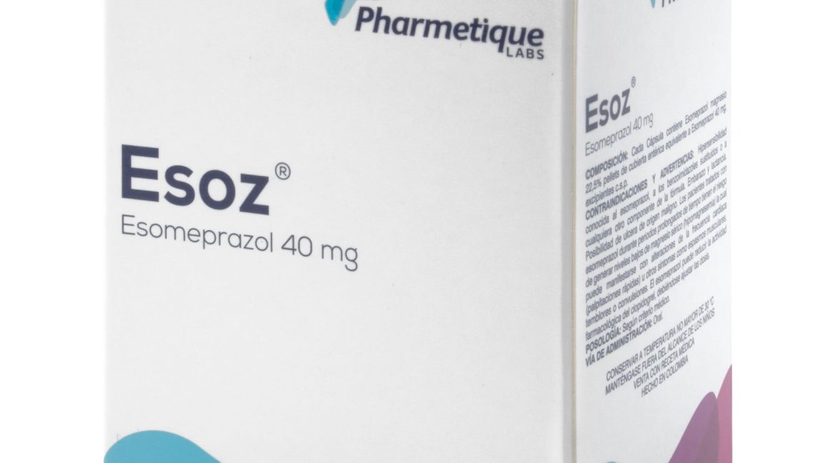 Esoz 40 mg * 60 caps.