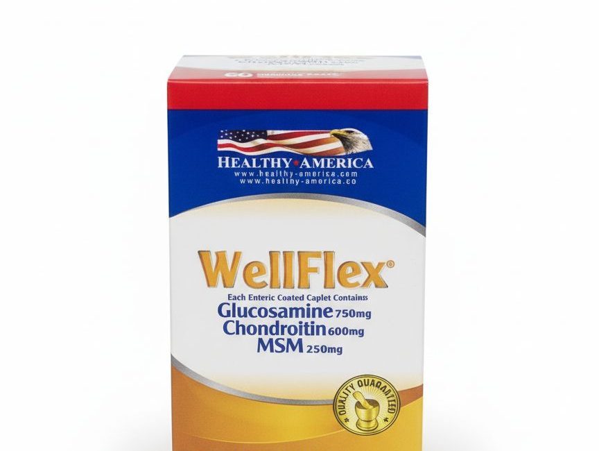 Wellflex 750 mg * 60 tabl. HEALTHY