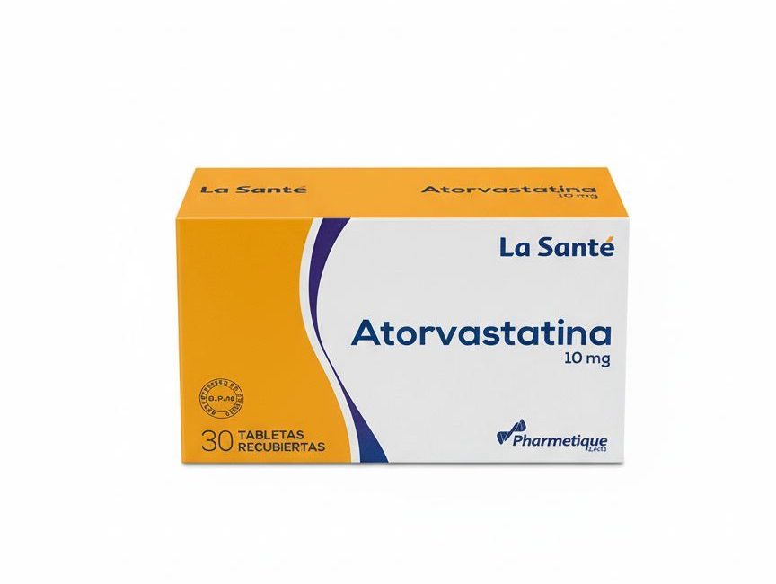 Atorvastatina 10 mg * 30 tabl. LS