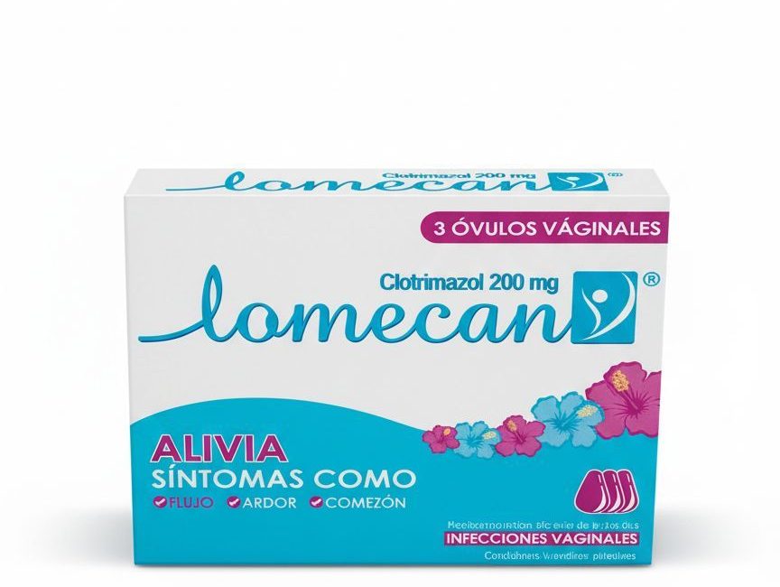 Lomecan V 200 mg * 3 ovulos