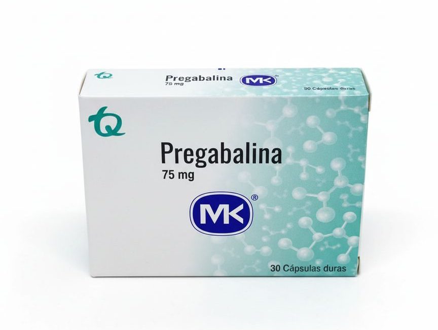 Pregabalina MK 75 mg * 30 caps. 5 Pregabalina MK 75 mg * 30 caps.