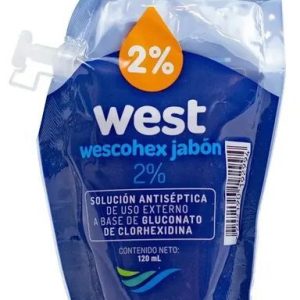 Clorhexidina 2% Wescohex jabon * 120 mL