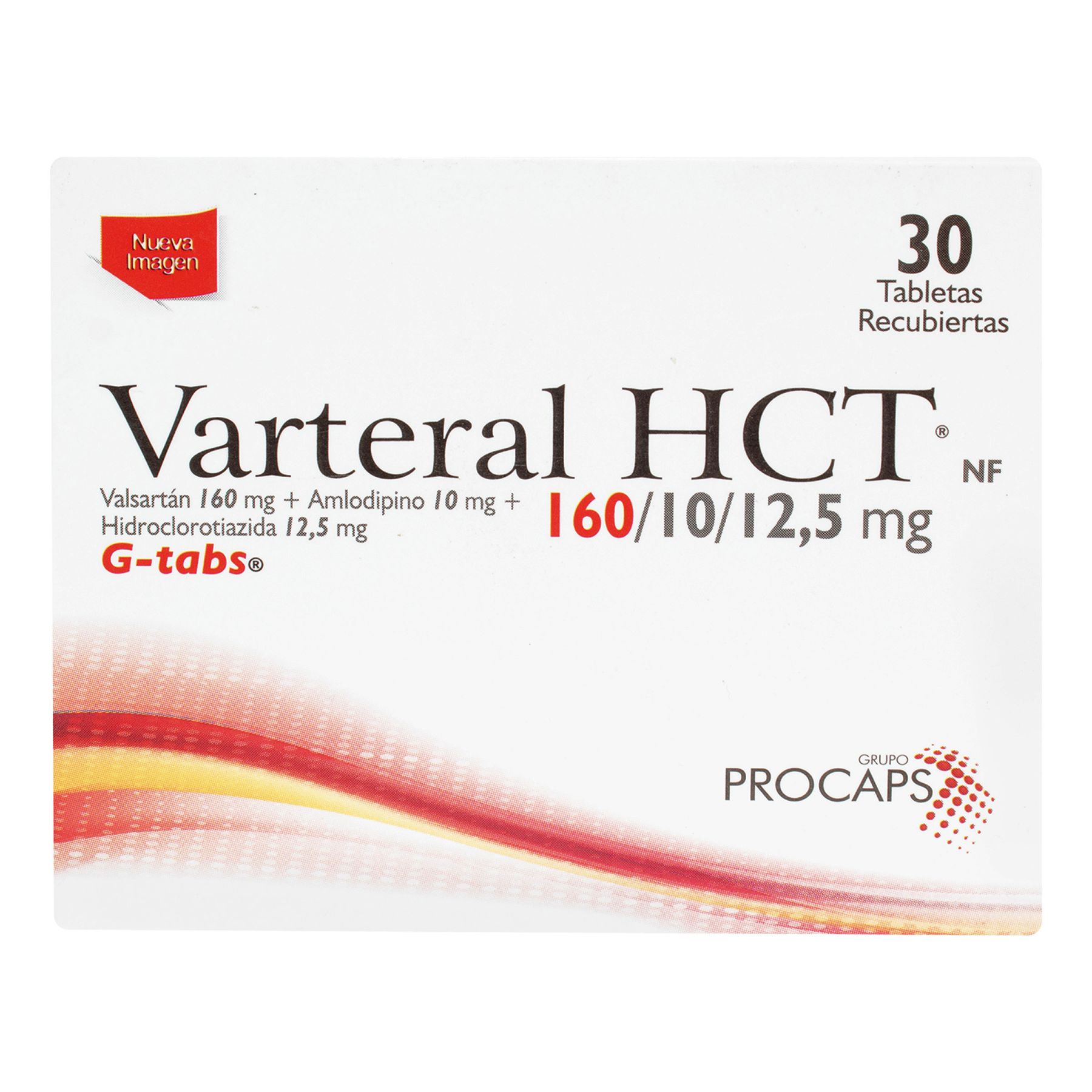Varteral HCT 160/10/12.5 mg * 30 tabl.