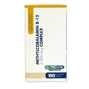 Methylcobalamin B-12 Complex 2000 mcg * 100 tabl.